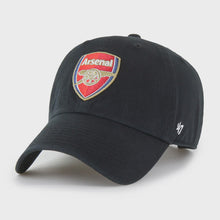 Load image into Gallery viewer, '47 Brand Arsenal FC Clean Up Cap - Black