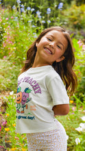 Load image into Gallery viewer, Eve Girl Just Peachy Tee (3-7) - Vintage White