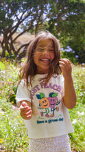 Load image into Gallery viewer, Eve Girl Just Peachy Tee (3-7) - Vintage White