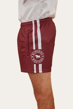 Load image into Gallery viewer, Ringers Western Footy Short - Burgundy