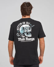 Load image into Gallery viewer, The Mad Hueys Hittin FK All Tee - Black
