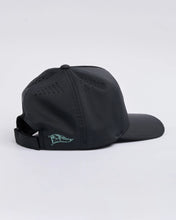 Load image into Gallery viewer, The Mad Hueys Hittin FK All FlexFit 110A Gold Cap - Black