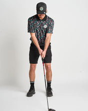 Load image into Gallery viewer, The Mad Hueys Hueys Golf SS Polo - Black