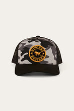 Load image into Gallery viewer, Ringers Western Signature Bull Trucker Cap - Grey Camo