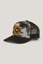 Load image into Gallery viewer, Ringers Western Signature Bull Trucker Cap - Grey Camo