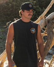 Load image into Gallery viewer, The Mad Hueys Get Hammered Muscle - Washed Black