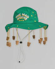 Load image into Gallery viewer, The Mad Hueys OI Oi Oi Quick Dry Wide Brim Hat - Aussie Green