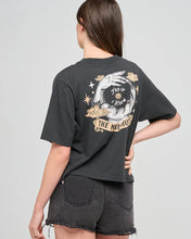 Load image into Gallery viewer, The Mad Hueys Fkd If I Know Womens Boxy Tee - Vintage Black