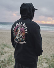 Load image into Gallery viewer, The Mad Hueys Stranded Cookedaburra Hoodie - Vintage Black