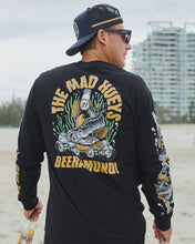 Load image into Gallery viewer, The Mad Hueys Beeramundi LS Tee - Black