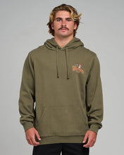 Load image into Gallery viewer, The Mad Hueys Loving Every BBQ Hooded Pullover - Olive