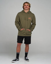 Load image into Gallery viewer, The Mad Hueys Loving Every BBQ Hooded Pullover - Olive