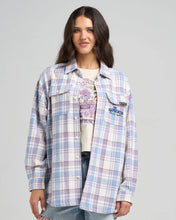 Load image into Gallery viewer, The Mad Hueys Mermaids Drink Free Shacket - Lavender