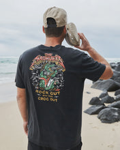 Load image into Gallery viewer, The Mad Hueys Rock Out Tee - Washed Black
