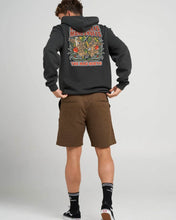 Load image into Gallery viewer, The Mad Hueys Less Blueys Hooded Pullover - Vintage Black