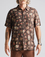 Load image into Gallery viewer, The Mad Hueys Huey's Tattoo Woven Shirt - Vintage Black
