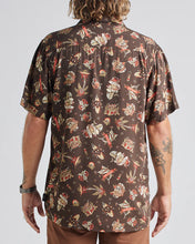 Load image into Gallery viewer, The Mad Hueys Huey's Tattoo Woven Shirt - Vintage Black