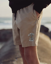Load image into Gallery viewer, The Mad Hueys Skull Anchor Youth Volley Short (6-16) - Taupe
