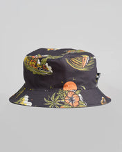 Load image into Gallery viewer, The Mad Hueys Frothin Out Youth Reversible Bucket Hat - Black