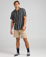 Load image into Gallery viewer, The Mad Hueys High Hooks Woven Shirt - Vintage Black