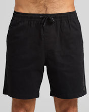 Load image into Gallery viewer, The Mad Hueys Stranded 18" Chino Short - Black