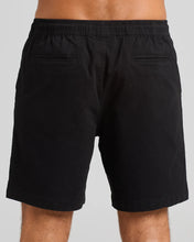 Load image into Gallery viewer, The Mad Hueys Stranded 18" Chino Short - Black