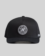 Load image into Gallery viewer, The Mad Hueys Mad Series Twill Snapback Hat - Black