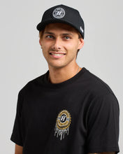Load image into Gallery viewer, The Mad Hueys Mad Series Twill Snapback Hat - Black
