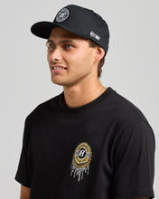 Load image into Gallery viewer, The Mad Hueys Mad Series Twill Snapback Hat - Black