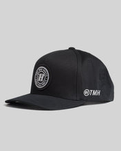 Load image into Gallery viewer, The Mad Hueys Mad Series Twill Snapback Hat - Black