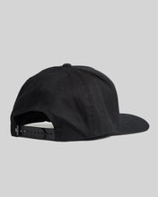 Load image into Gallery viewer, The Mad Hueys Mad Series Twill Snapback Hat - Black