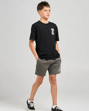 Load image into Gallery viewer, The Mad Hueys Sailor Anchor Youth SS Tee - Black