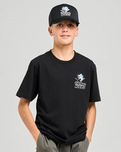 Load image into Gallery viewer, The Mad Hueys Great Bite Shark Youth SS Tee - Black