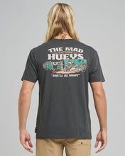 Load image into Gallery viewer, The Mad Hueys She'll Be Right SS Tee - Vintage Black