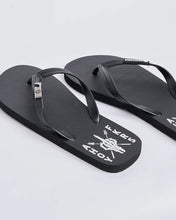 Load image into Gallery viewer, The Mad Hueys Ahoy Fkers Storm Bottle Opener Thongs - Black