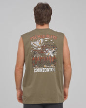 Load image into Gallery viewer, The Mad Hueys Goon Cookedatoo Muscle Tank - Olive
