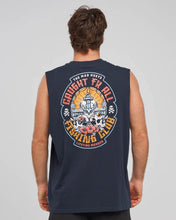 Load image into Gallery viewer, The Mad Hueys Caught FK Skull Muscle - Navy