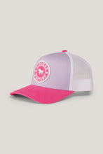 Load image into Gallery viewer, Ringers Western Signature Bull Kids Trucker Cap - Lilac/Candy