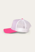 Load image into Gallery viewer, Ringers Western Signature Bull Kids Trucker Cap - Lilac/Candy