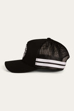 Load image into Gallery viewer, Ringers Western McCoy Trucker Cap - Black/White