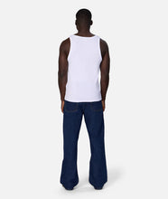 Load image into Gallery viewer, Industrie The Brando Ribbed Singlet - White