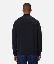 Load image into Gallery viewer, Industrie The lakewood Zip Neck - Dark Navy Melange