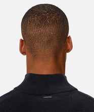 Load image into Gallery viewer, Industrie The lakewood Zip Neck - Dark Navy Melange