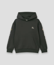 Load image into Gallery viewer, Indie Kids The Race Tech Hoodie (2-12) - Obsidian