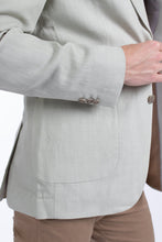 Load image into Gallery viewer, James Harper Linen Blazer - Leek