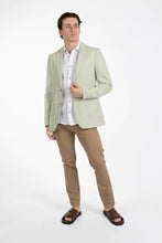 Load image into Gallery viewer, James Harper Linen Blazer - Leek