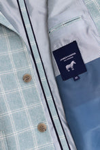 Load image into Gallery viewer, James Harper Check Blazer - Teal