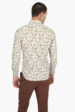 Load image into Gallery viewer, James Harper Peached Cotton Poplin Long Sleeve Dress Shirt - Blooms Pebble