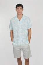 Load image into Gallery viewer, James Harper S/S Cuban Collar Shirt - Mist