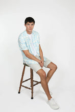 Load image into Gallery viewer, James Harper S/S Cuban Collar Shirt - Mist